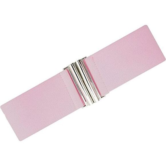 Elasticated Stretch Wide Nurse Belt 1950's Retro Vintage Waist Cincher - Baby🦈 - Picture 2 of 8